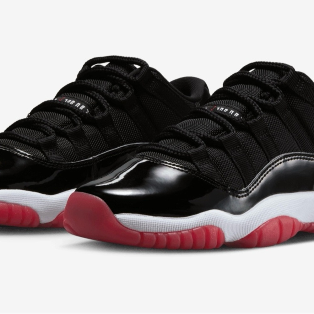 Jordan Kids Sneakers Black and Red